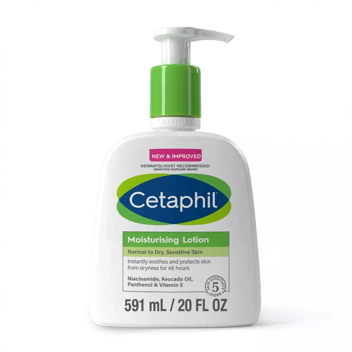 Cetaphil Moisturizing Lotion for Dry to Normal Sensitive Skin 591ml