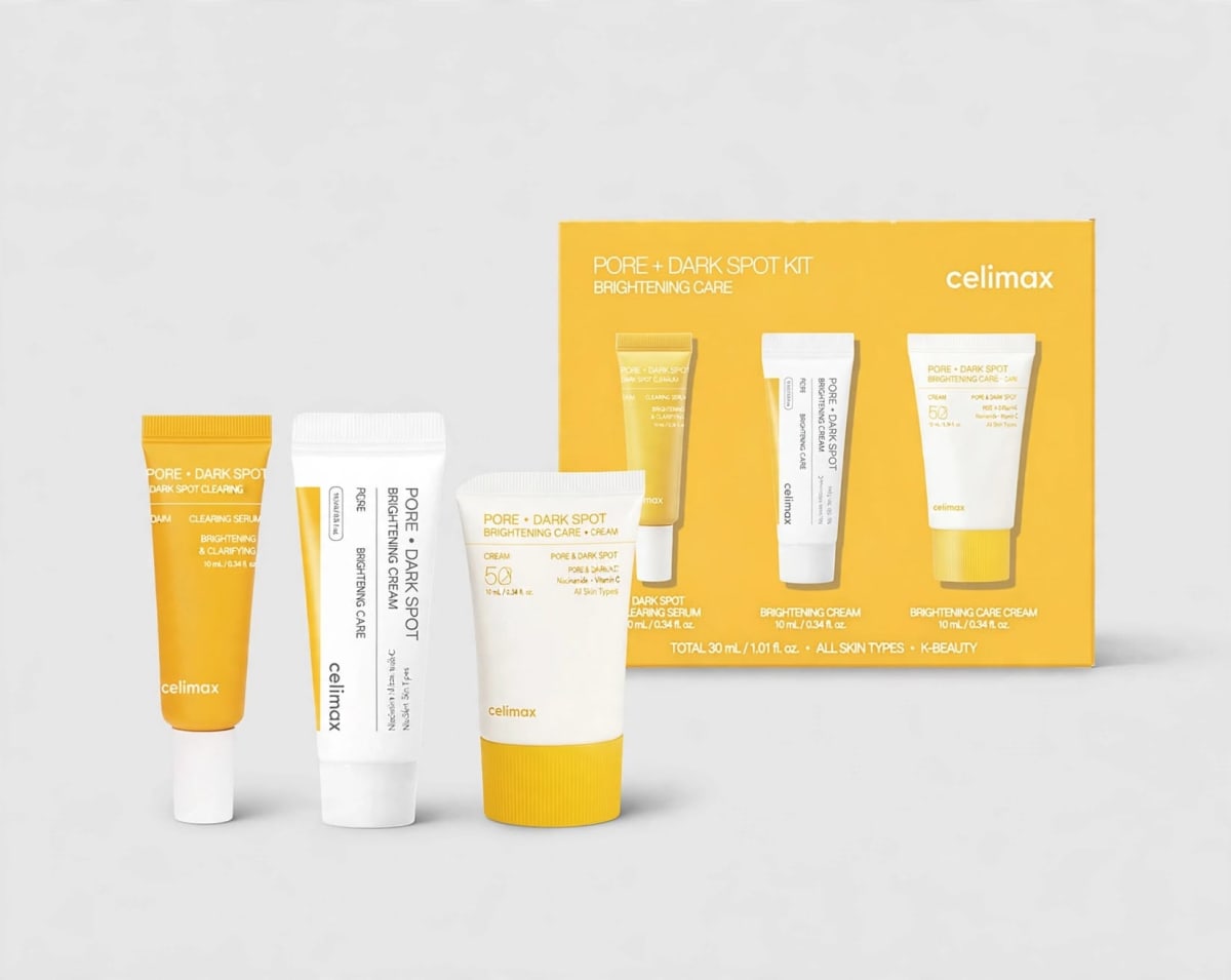 Celimax Pore + Dark Spot Brightening Skincare Kit