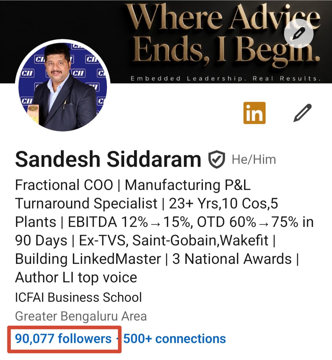 LinkedIn Followers