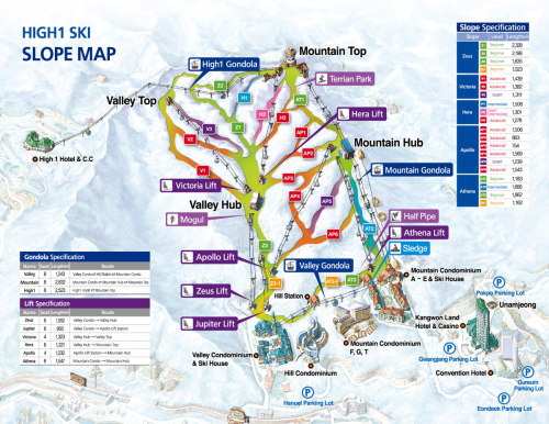 High1_Ski_Slope_Map