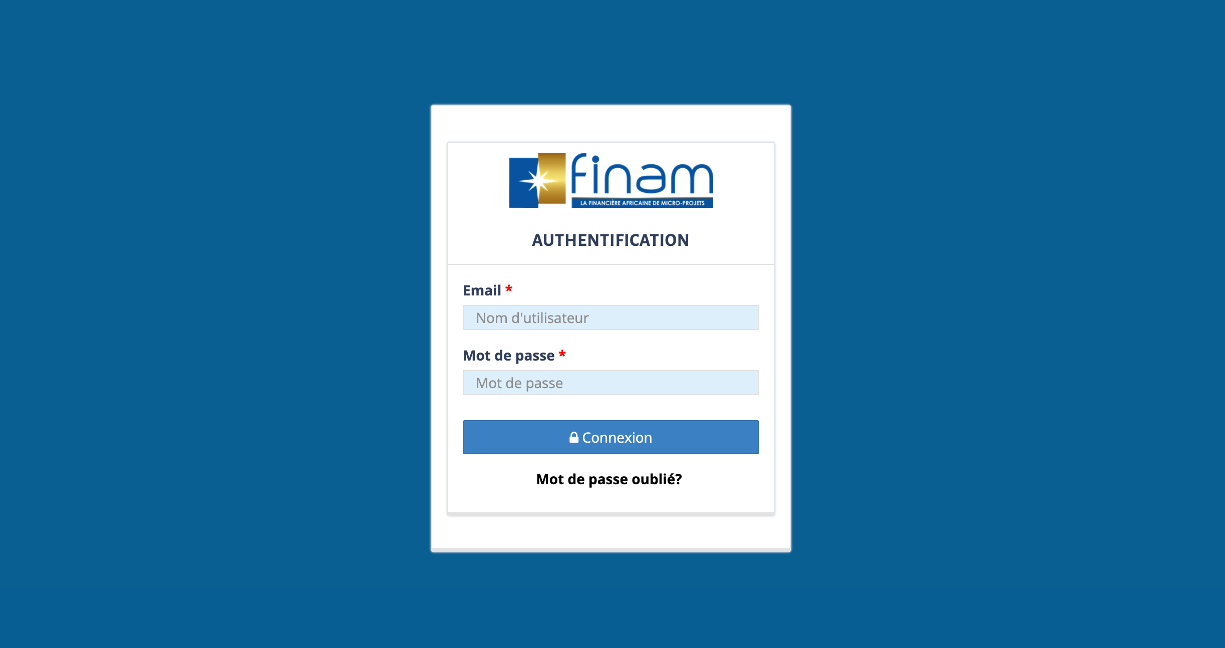 Logiciel des Moyens Généraux + GetraDoc - FINAM GABON