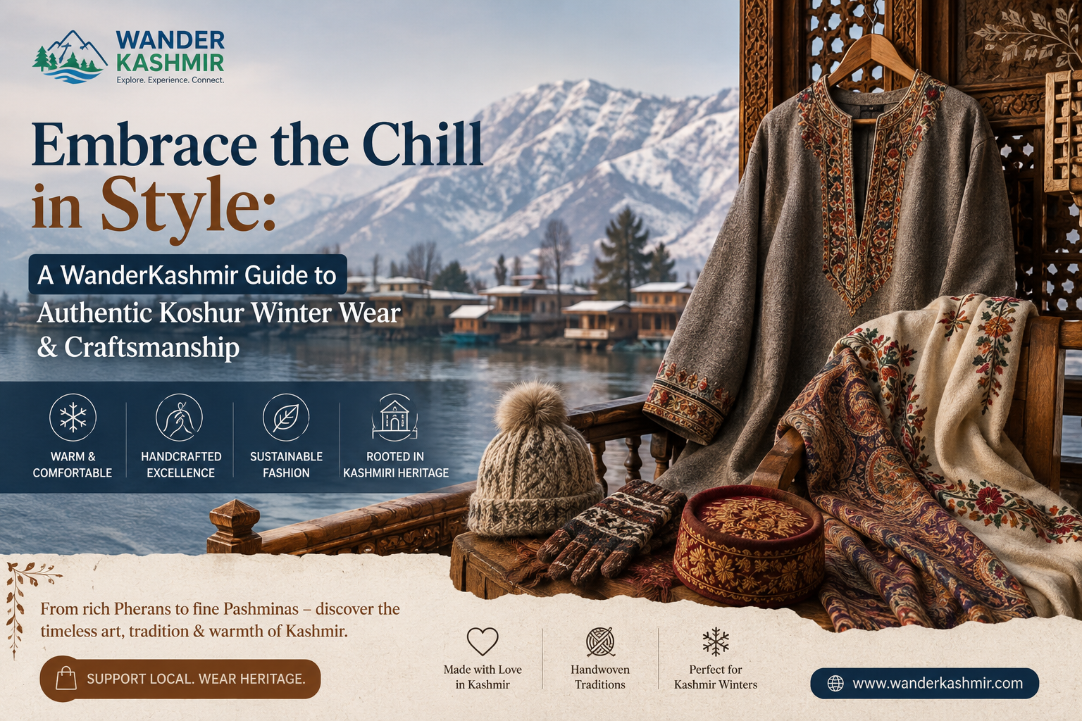 Embrace Winter Kashmir: Your Guide to Authentic Koshur Wear & Crafts
