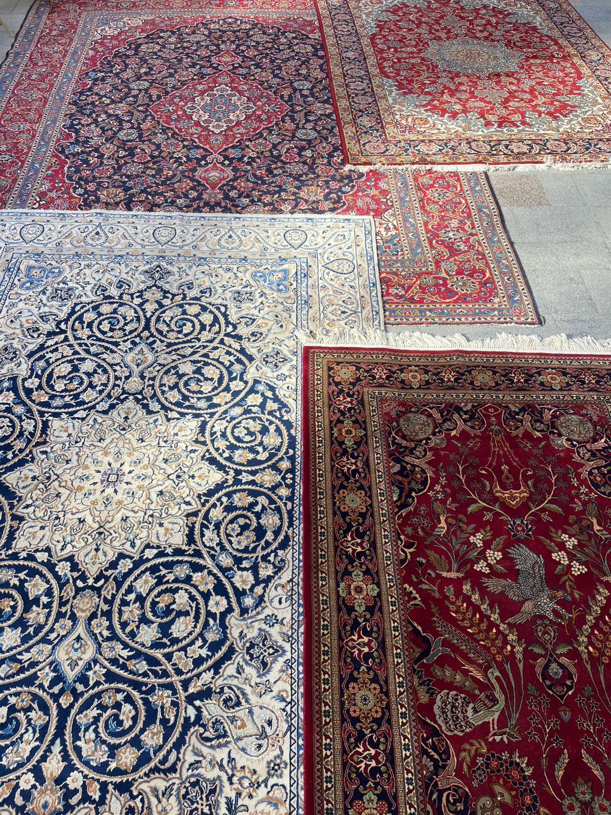 Qum Iranian carpet