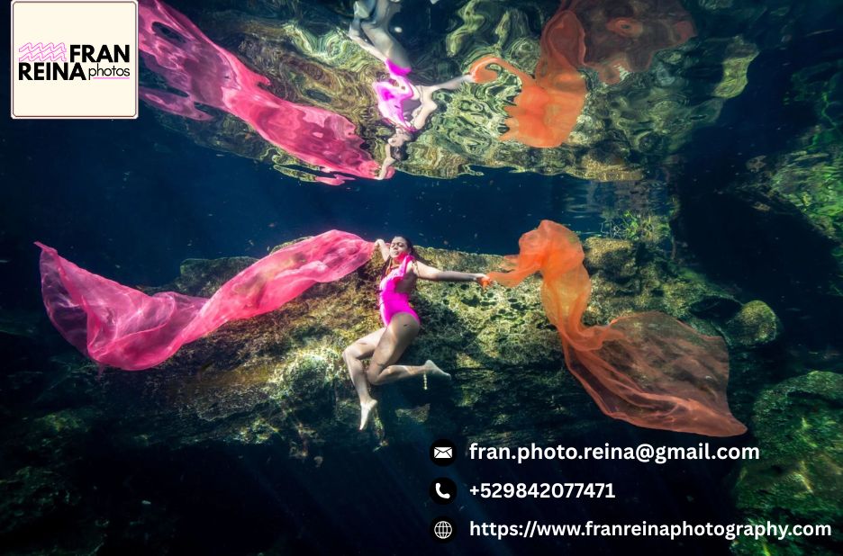 Underwater Photo Session In Tulum | Fran Reina Photography