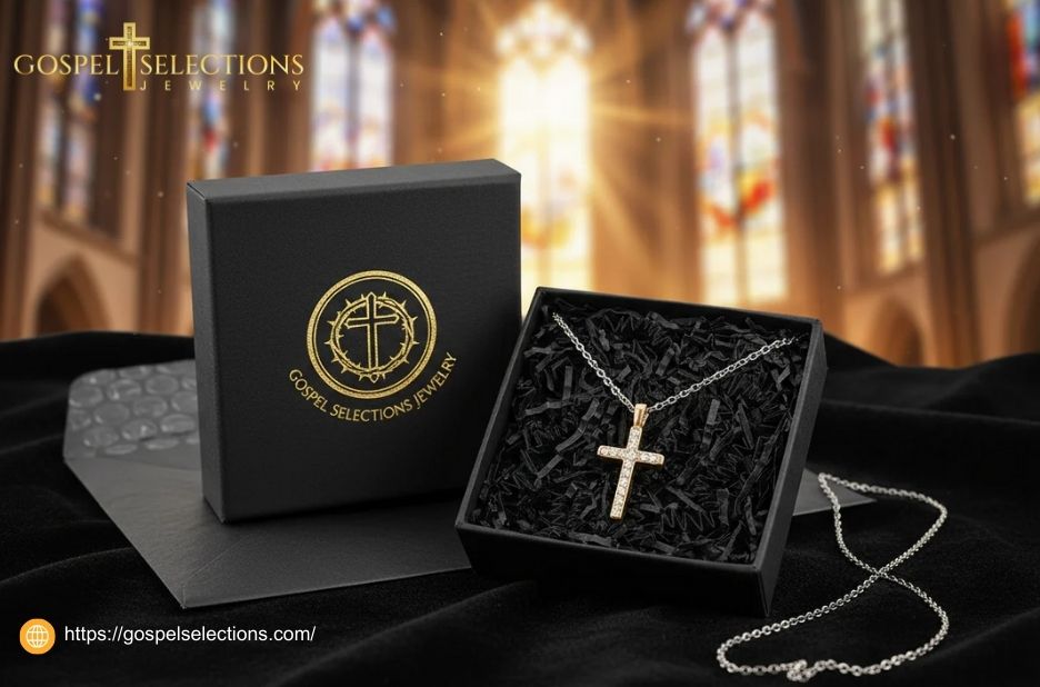 Cross With Jesus On It Necklace | Gospelselections.com
