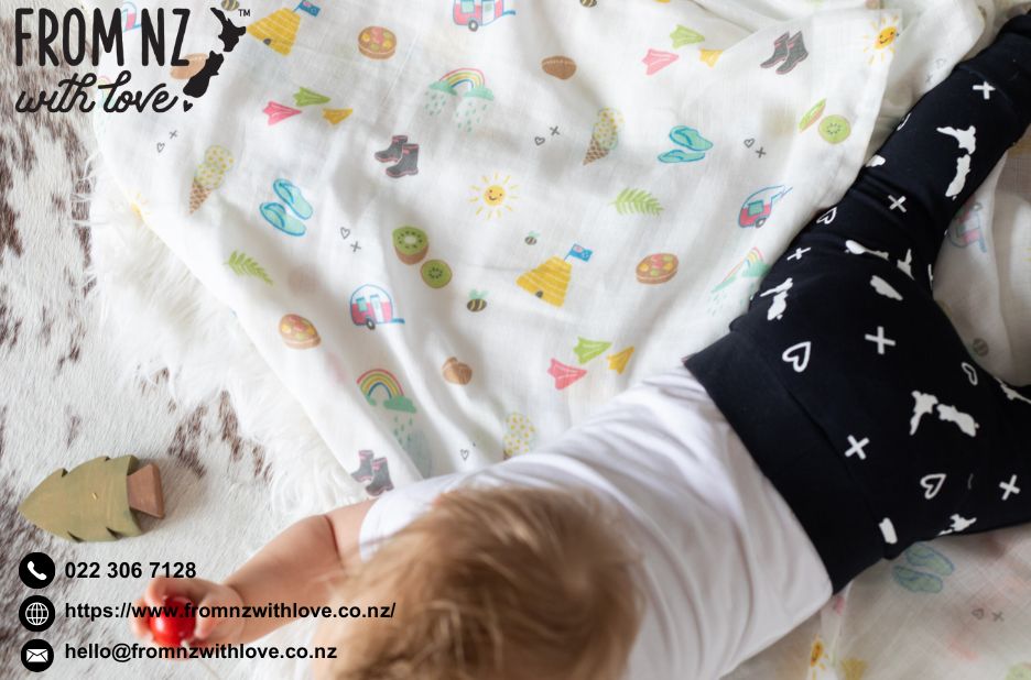 Sötaste babyhaklappen i NZ – från Fromnzwithlove