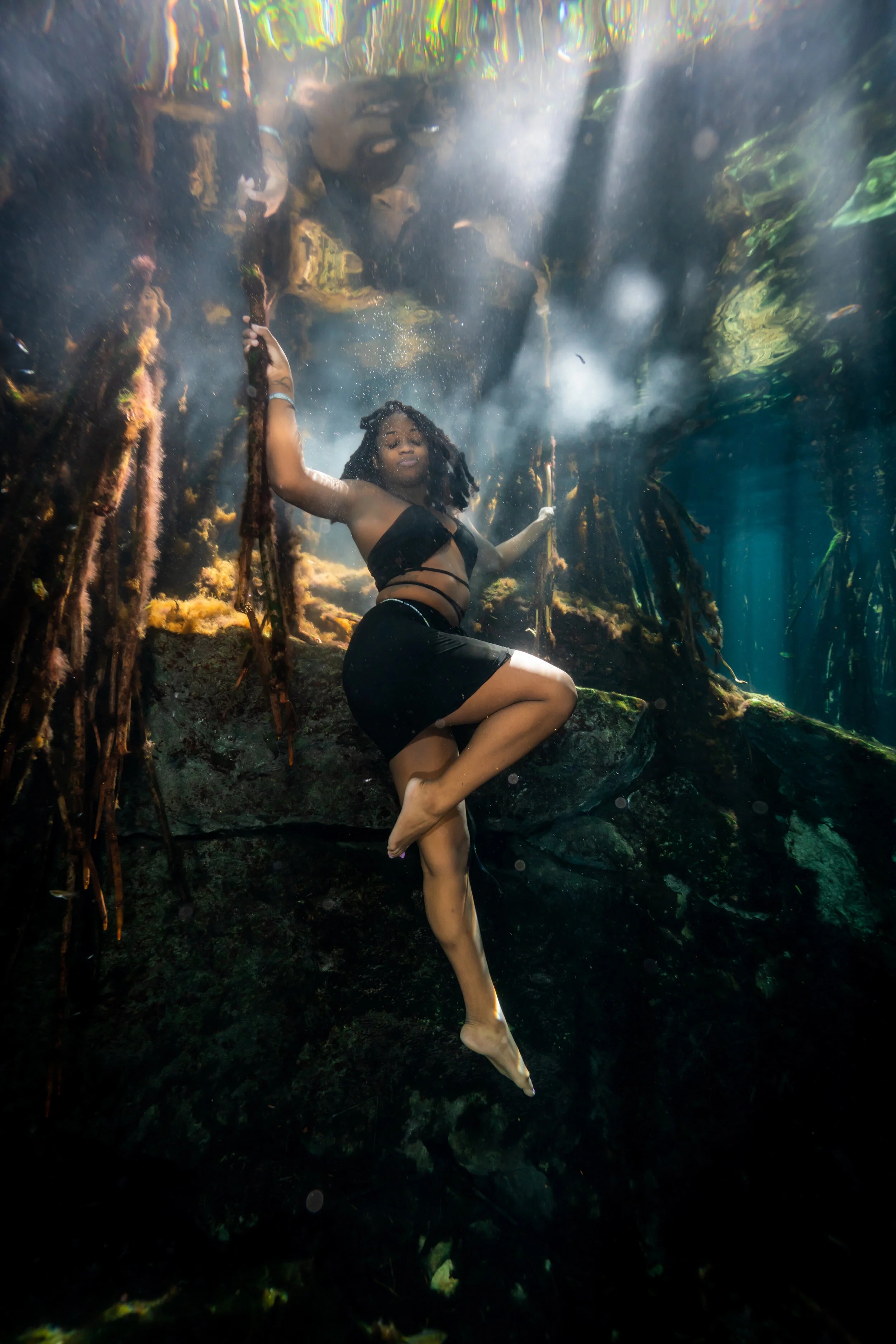 Underwater Photo Session in Tulum with Fran Reina Photography