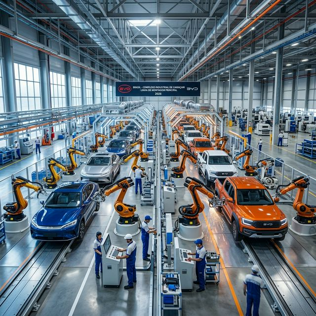 Fábrica BYD Camaçari 2026