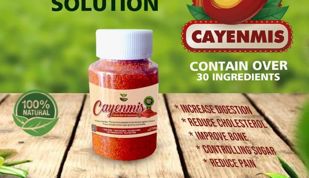 Healthy solution with natural