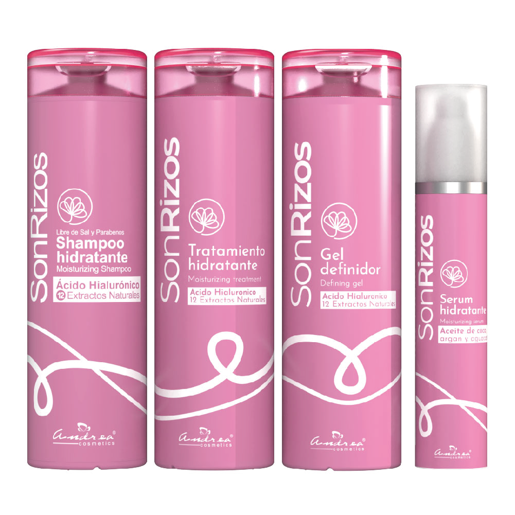 Kit Son Rizos ANDREA COSMETICS SON RIZOS 1 x 4 