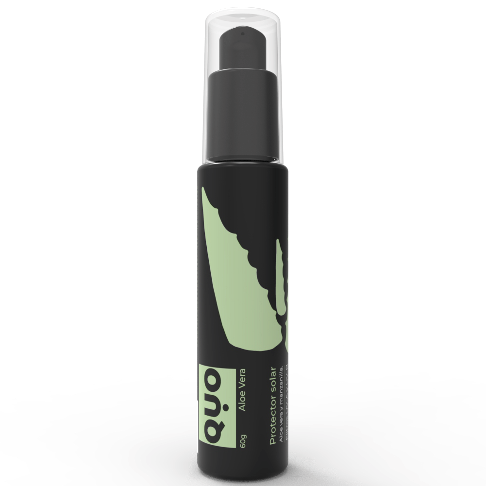 Protector Solar Quo Skin Care ANDREA COSMETICS 60ml x 1 Protege de los rayos UV-A y UV-B reflejando y dispersando la radiación ultravioleta. Su uso regular puede ayudar a prevenir el fotoenvejecimiento y cáncer de piel asociado a la radiación solar continu