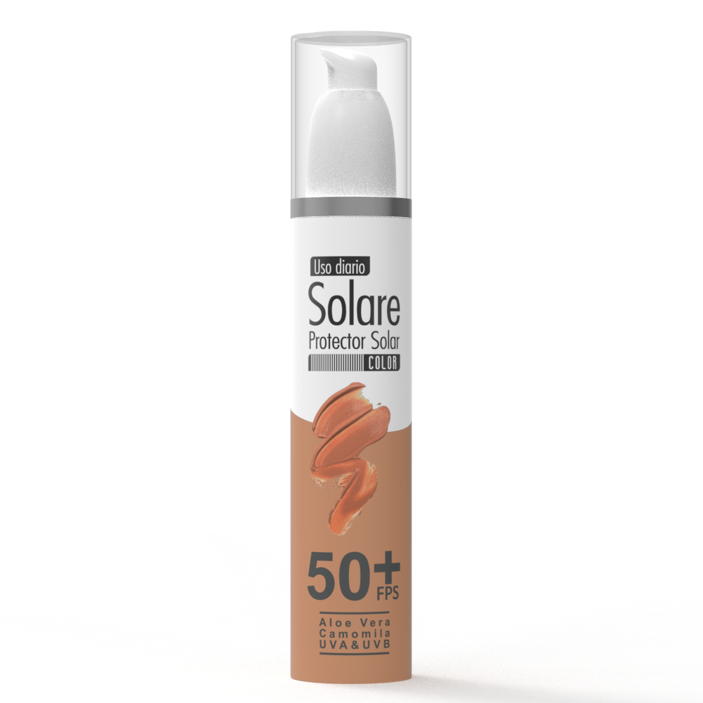 Solare Protector Solar Color ANDREA COSMETICS 60ml x 1 