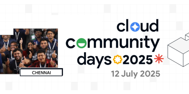 Cloud Community Days 2025 Chennai poster