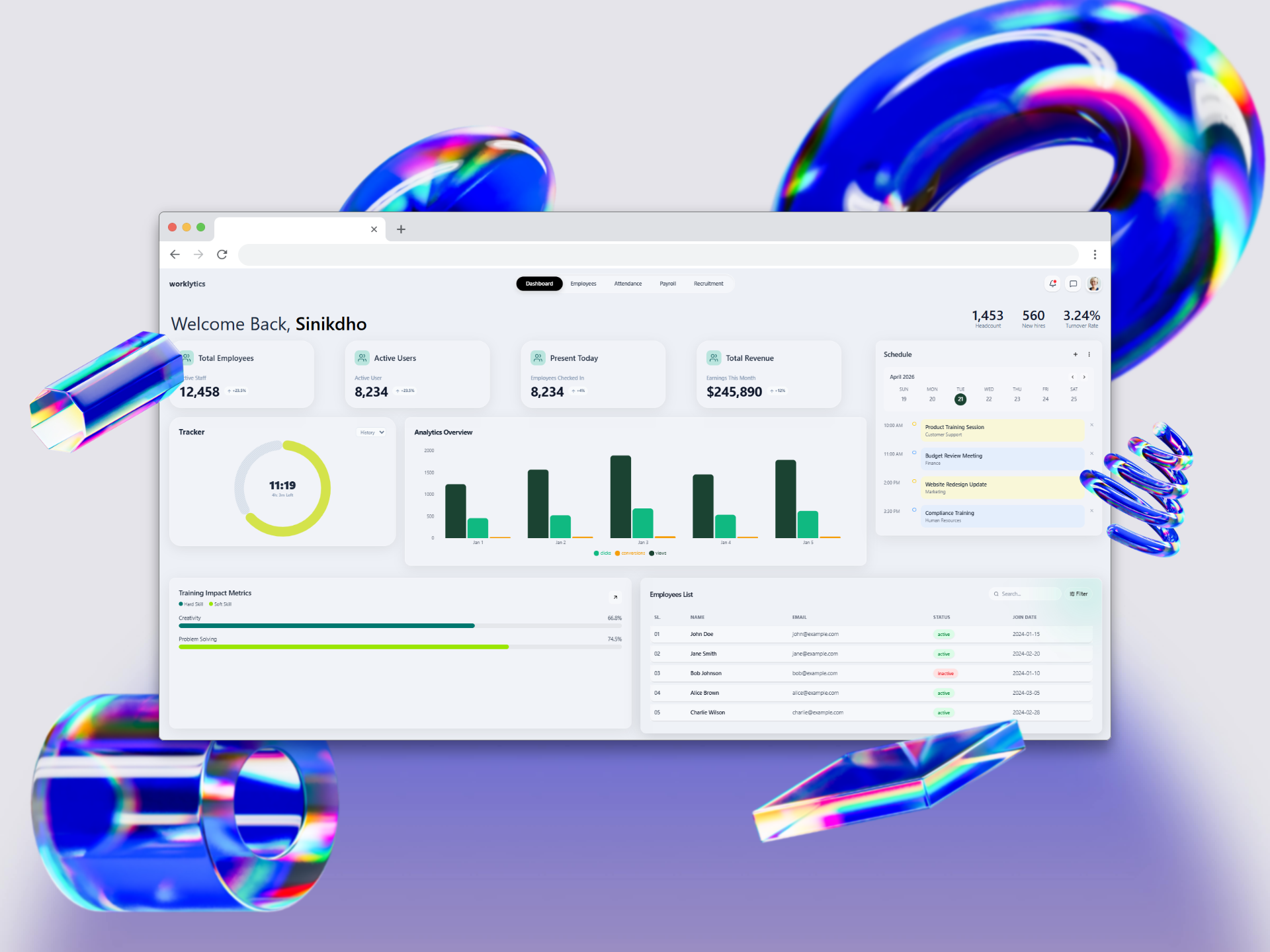Dashboard Preview