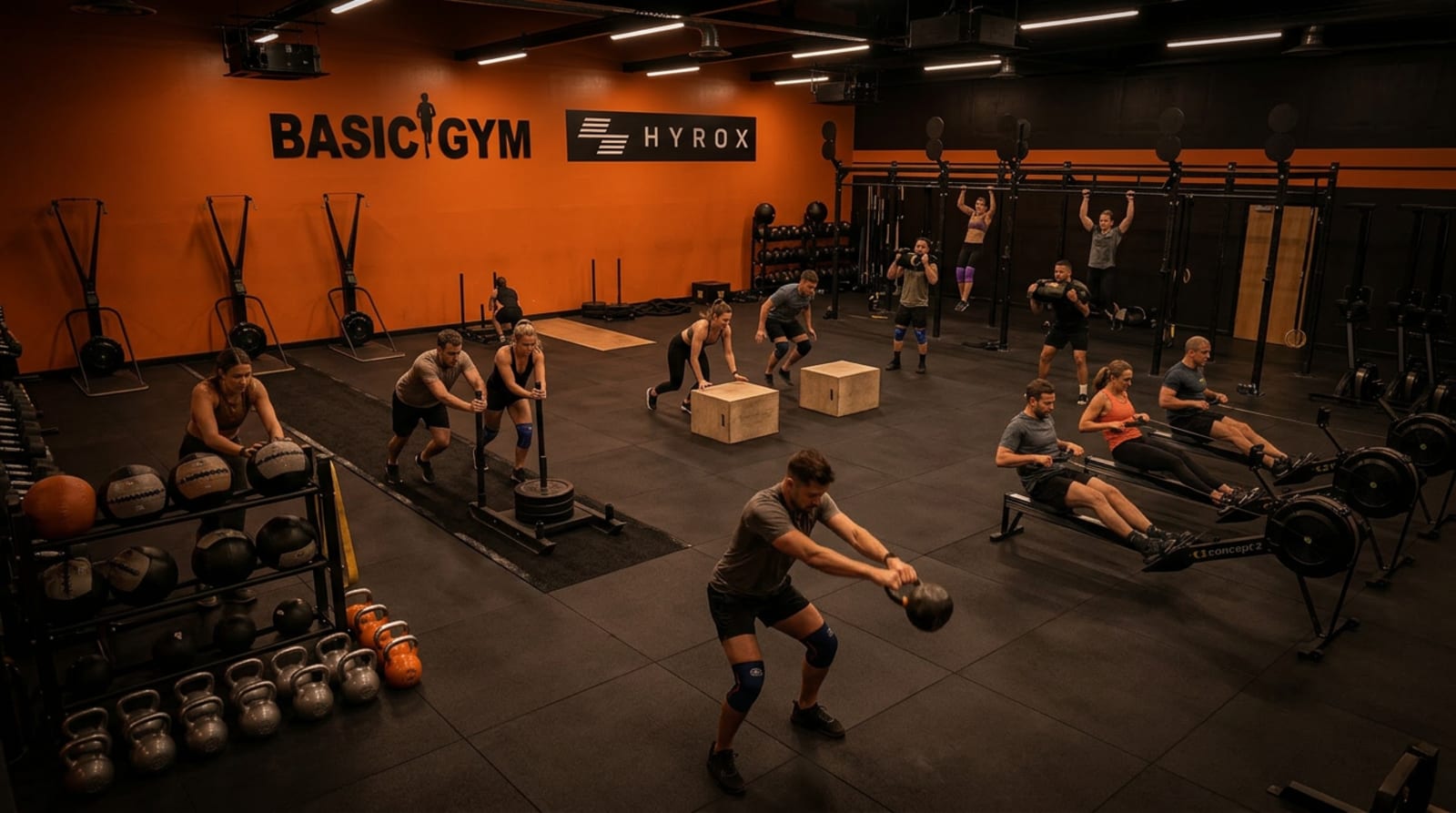 BasicGym class in session