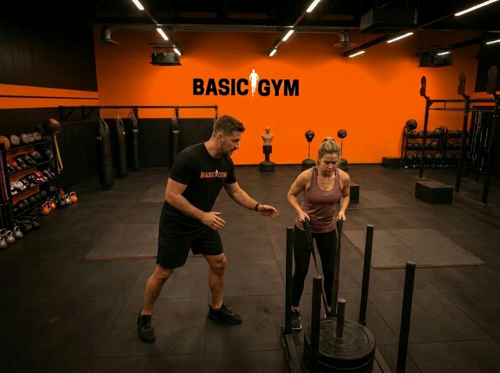 BasicGym class in session