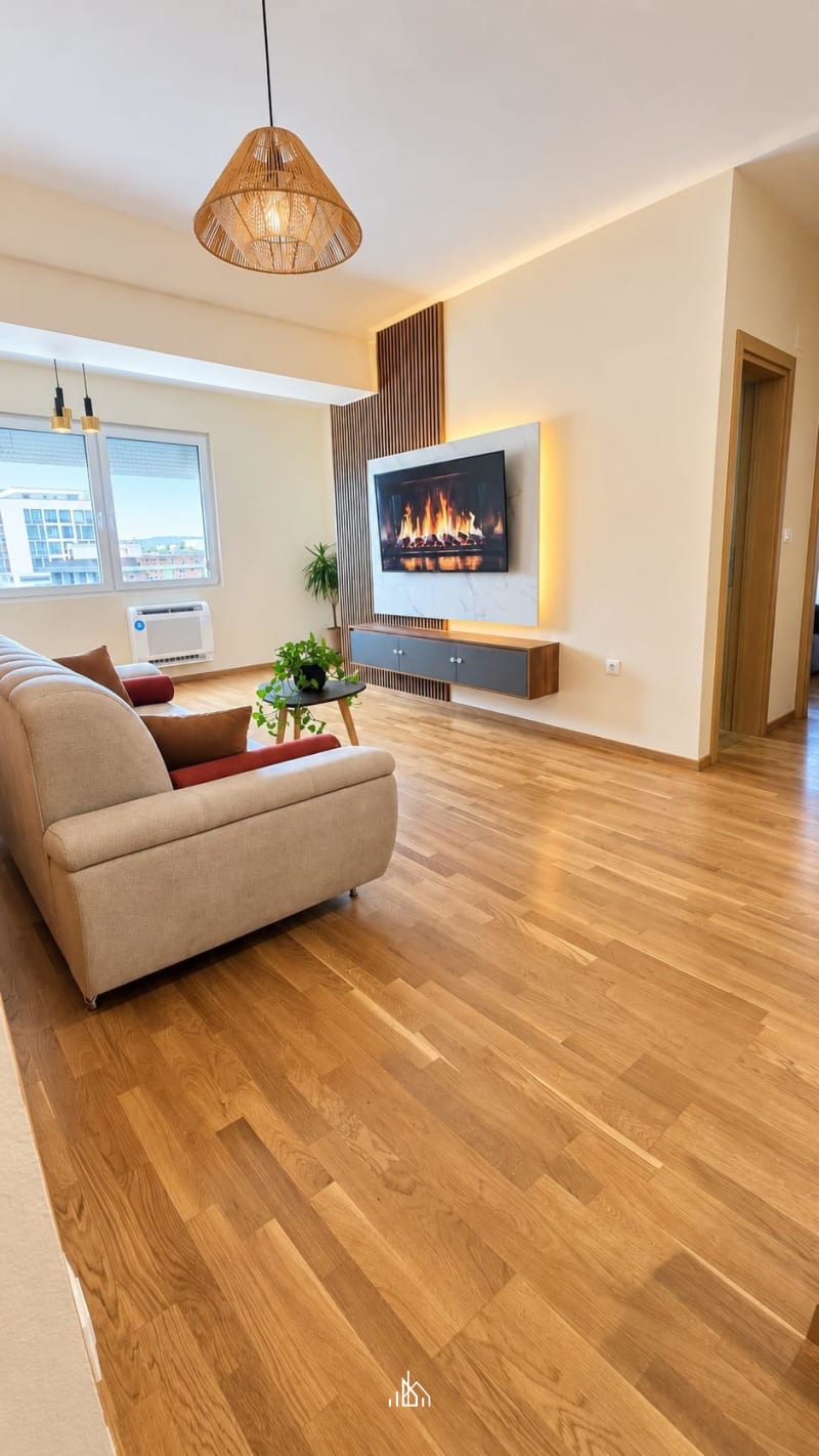 СЕ ПРОДАВА НОВ, ЦЕЛОСНО ОПРЕМЕН СТАН 65 m² + ПАРКИНГ МЕСТО - 3