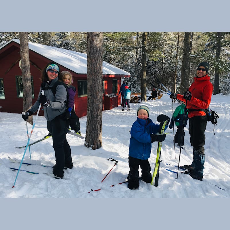 Winter Fun In The Woods