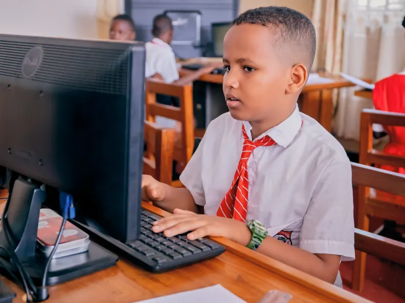 Namirembe Parents School computer lab