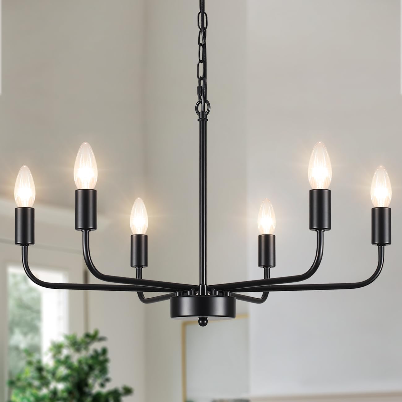 Mrhyswd Lumieres Lustre Noir