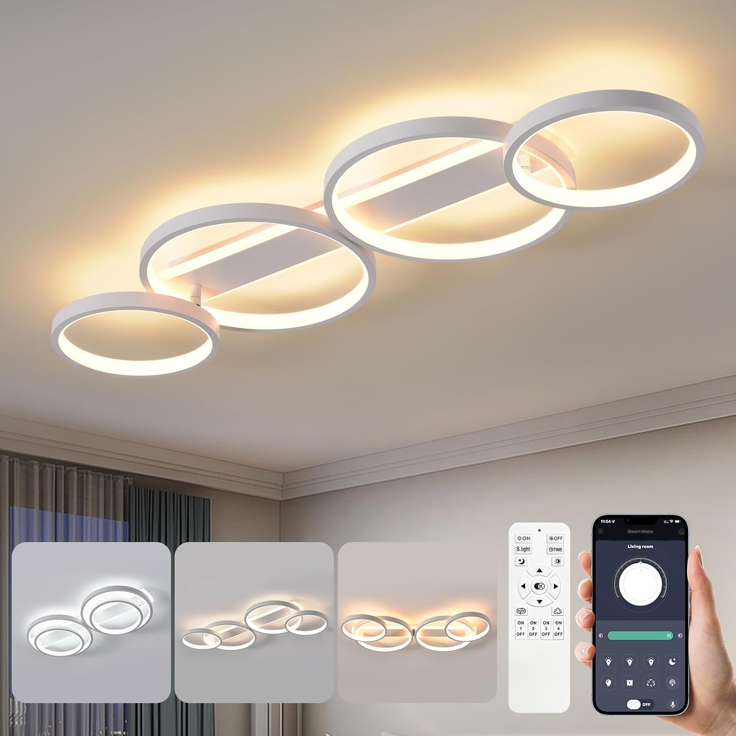 Led Plafonniermoderne Lampe De