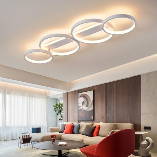 Vue 3 de Led Plafonniermoderne Lampe De