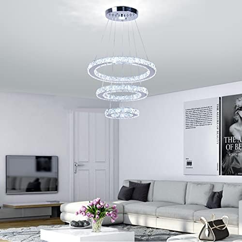 Vue 2 de Cainjiazh Lustre Led Lustre