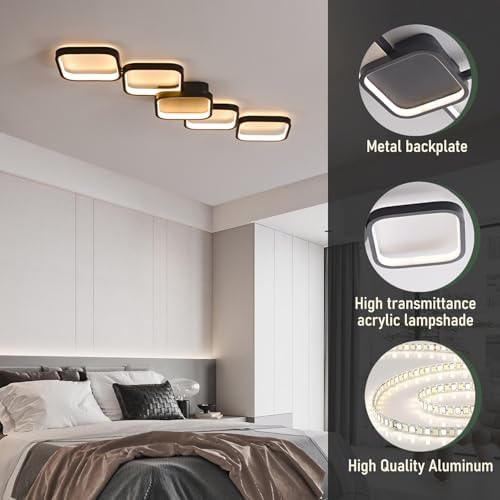 Vue 6 de Plafonnier Led Dimmable Lampe