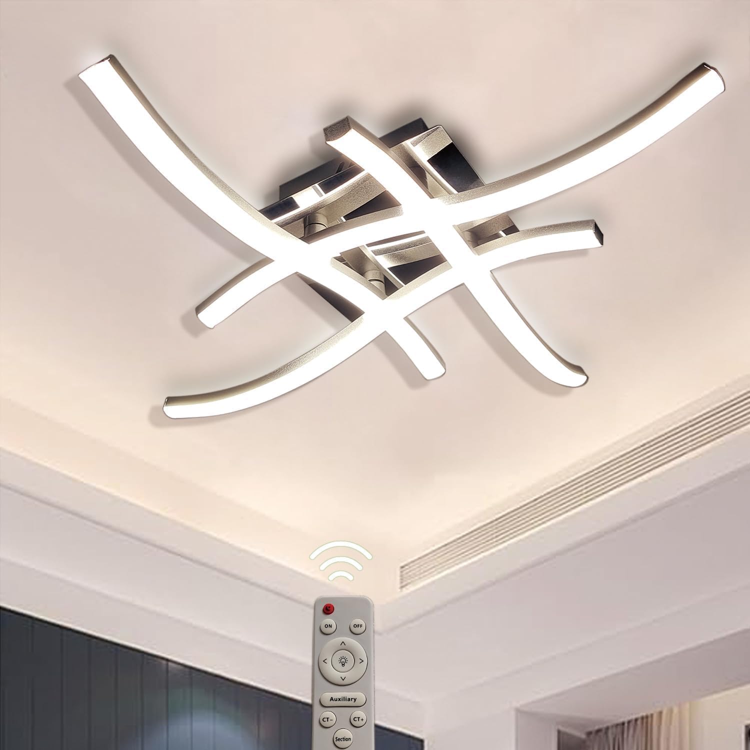Sweier Plafonnier Led Avec