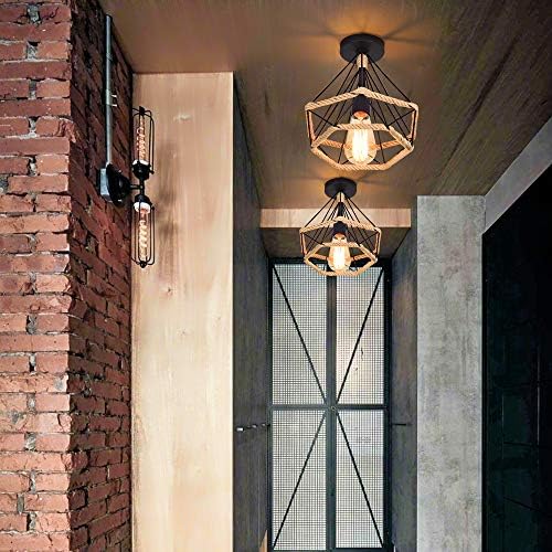 Vue 3 de Wowewa Lampe De Plafond