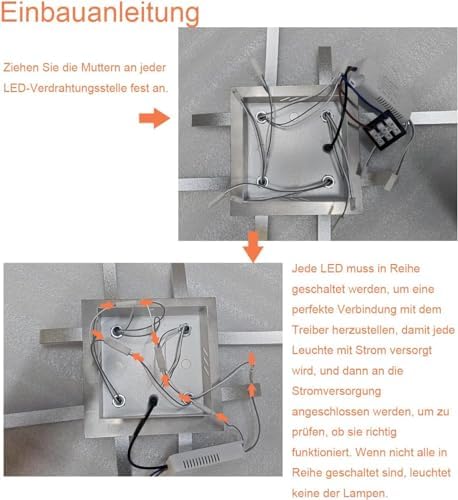 Vue 5 de Sweier Plafonnier Led Avec