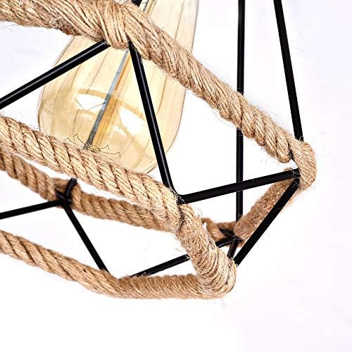 Vue 6 de Wowewa Lampe De Plafond