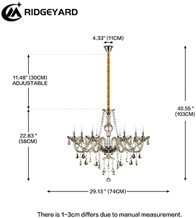 Vue 2 de Ridgeyard Lustre Classique En