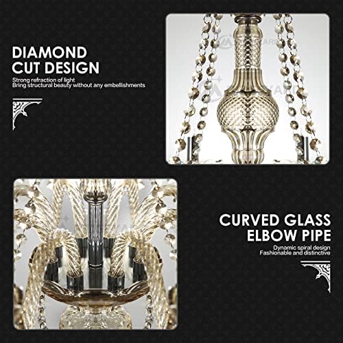 Vue 6 de Ridgeyard Lustre Classique En