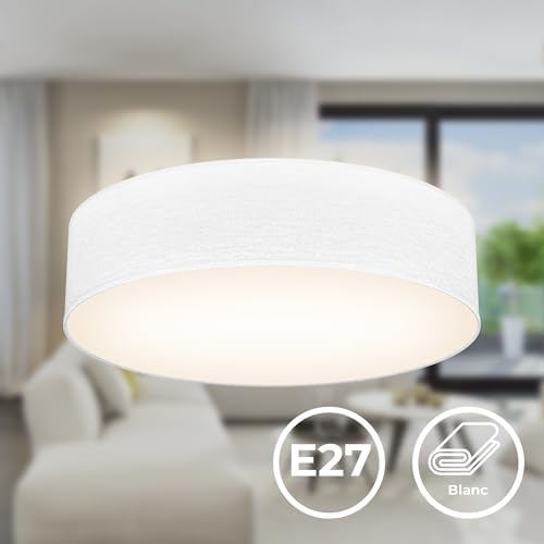 Vue 2 de Bklicht Plafonnier Avec Abatjour