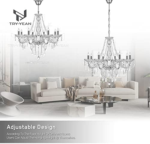 Vue 4 de Tryyean Luxueux Lustre