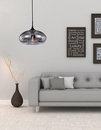 Vue 2 de Luminaire Bronks Suspension Verre