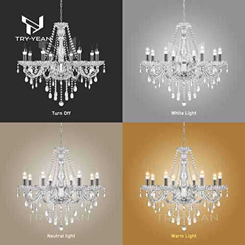 Vue 5 de Tryyean Luxueux Lustre