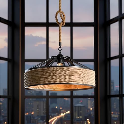 Vue 4 de Ledsone Vintage Industrial Hemp