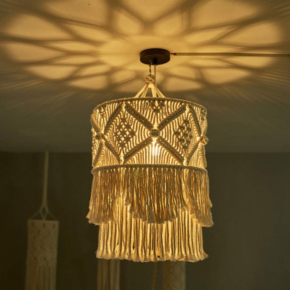 Tiamu Macrame Abatjour En