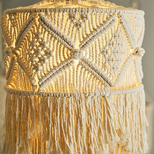 Vue 5 de Tiamu Macrame Abatjour En