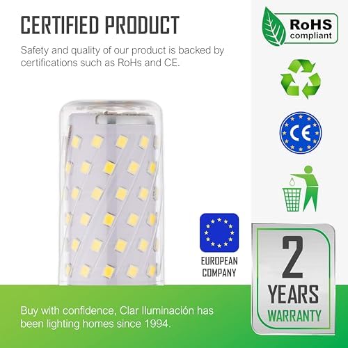Vue 3 de Clar Ampoule Led Tube