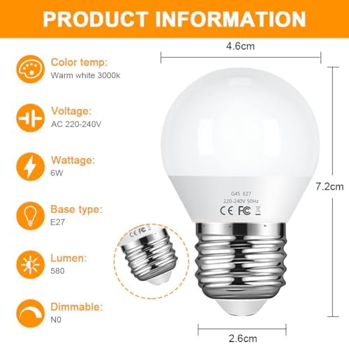 Vue 2 de Vicloon Ampoules Led Interieur