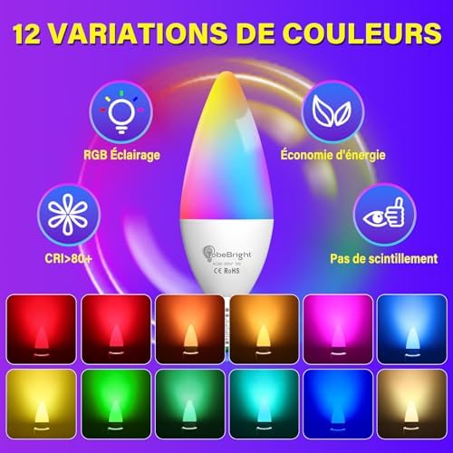 Vue 4 de Tobebright Ampoule Led