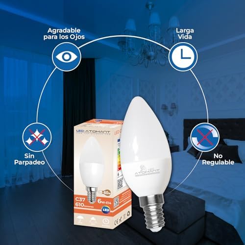 Vue 5 de Led Atomant Lot De