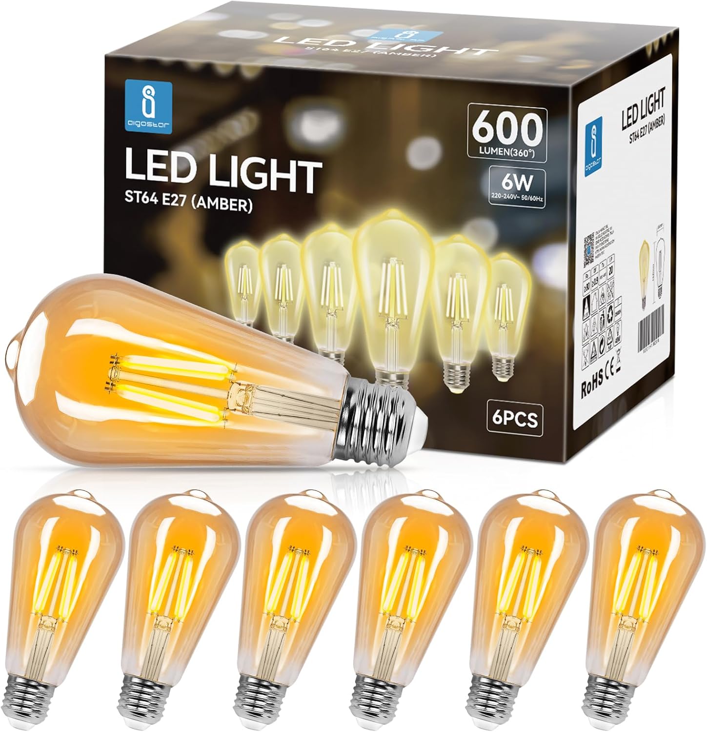 Ampoules Filament Vintage - Luminaires professionnels et éclairages design