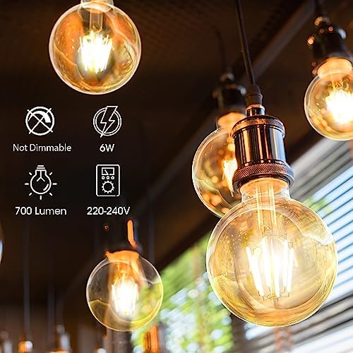 Vue 3 de Wedna Ampoule Led Edison