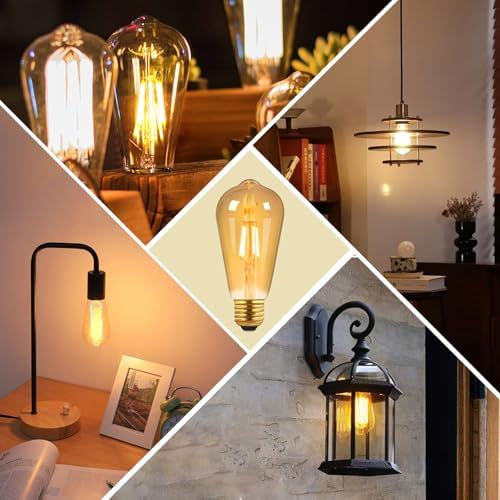Vue 6 de Ampoule Led Edison Vintage