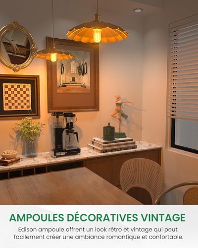 Vue 6 de Lamptobe Dimmable Vintage Ampoule