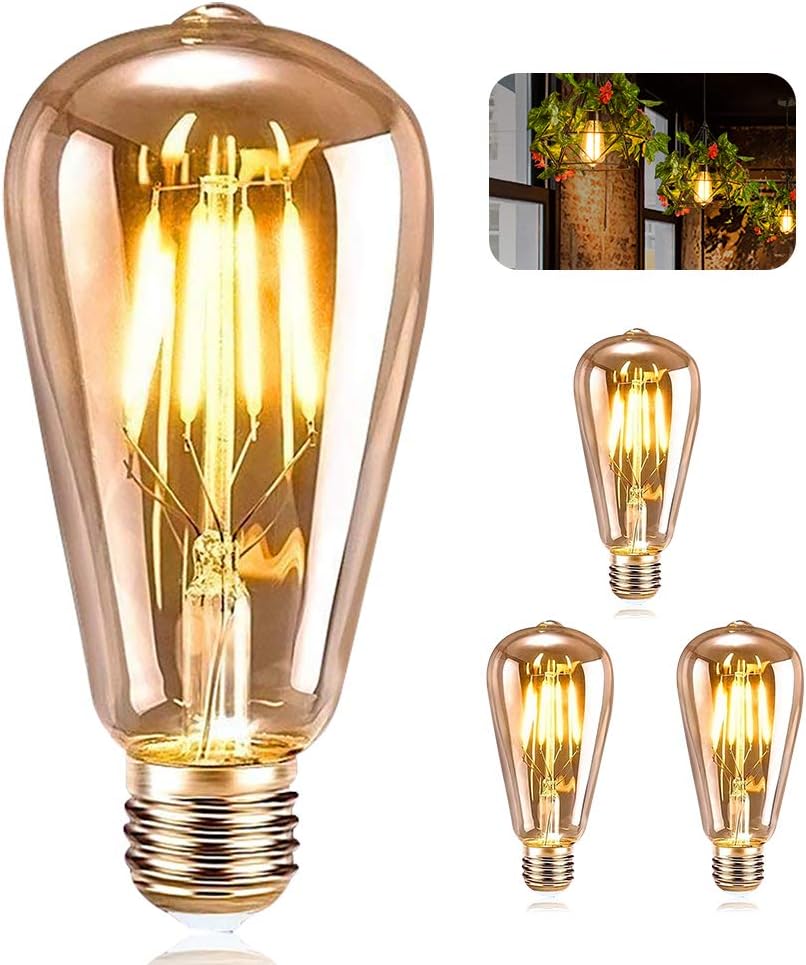 Asanmu Ampoule Led Edison